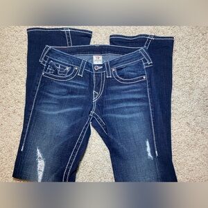 True Religion Dark Blue Skinny Jeans